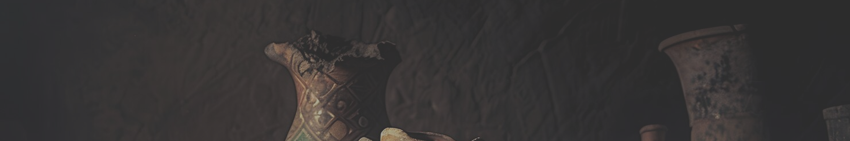 Dark Pottery Background